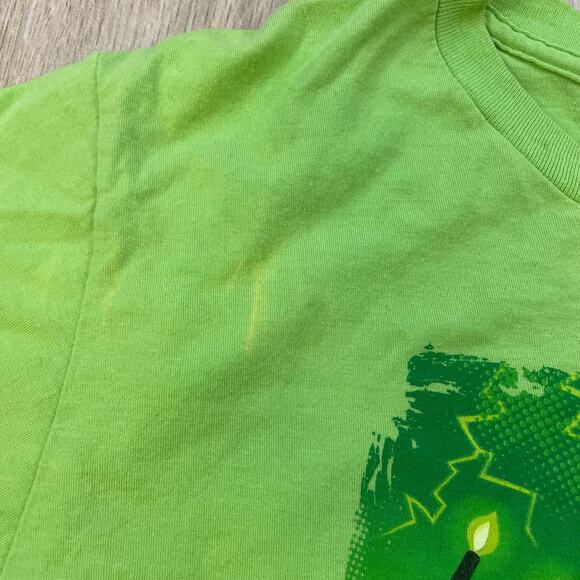 Disney World Toy Story Rex Halloween Tee Green Cover My Eyes Shirt Men’s M - Picture 8 of 10